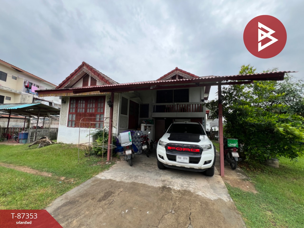 Single house for sale, area 1 ngan 14.6 square wa, Phra Bat, Lampang