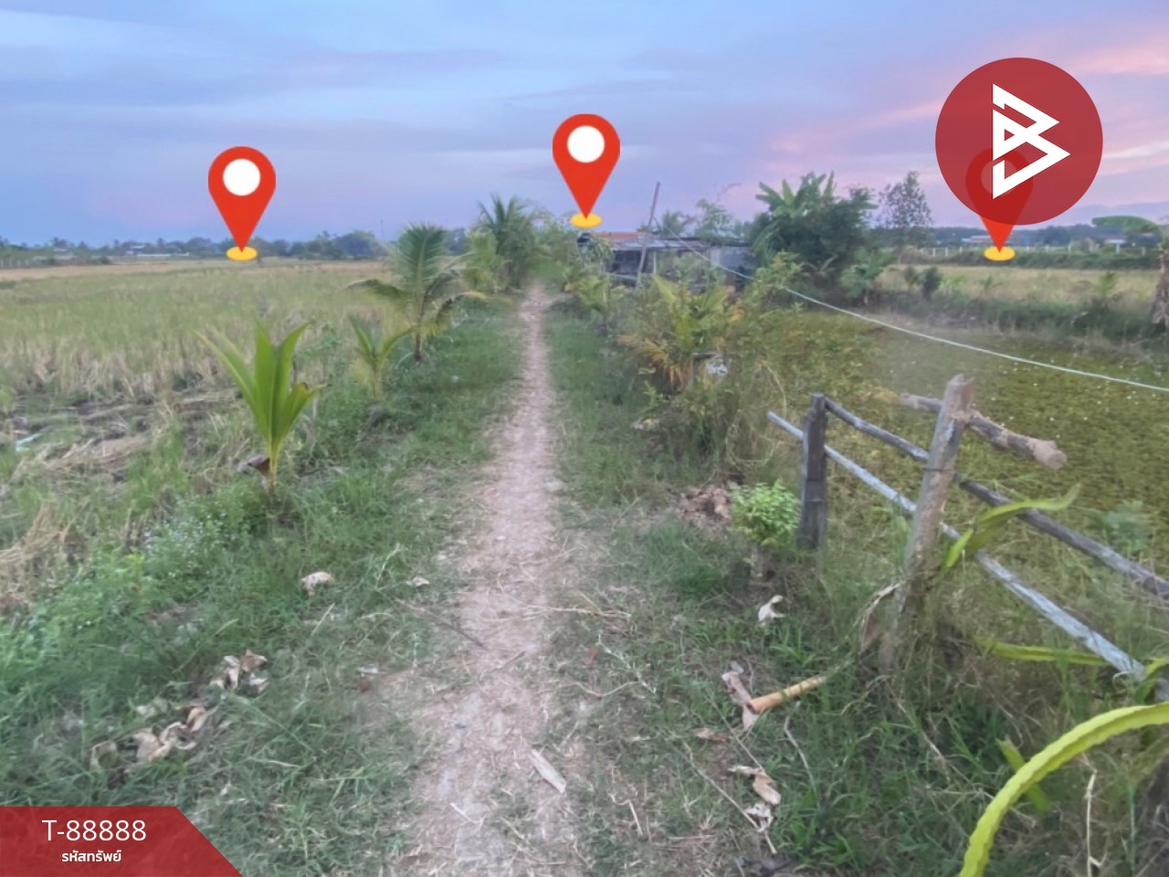 Land for sale, area 8 rai, Rim Thung Nam Road, Huai Luang, Kut Chap, Udon Thani