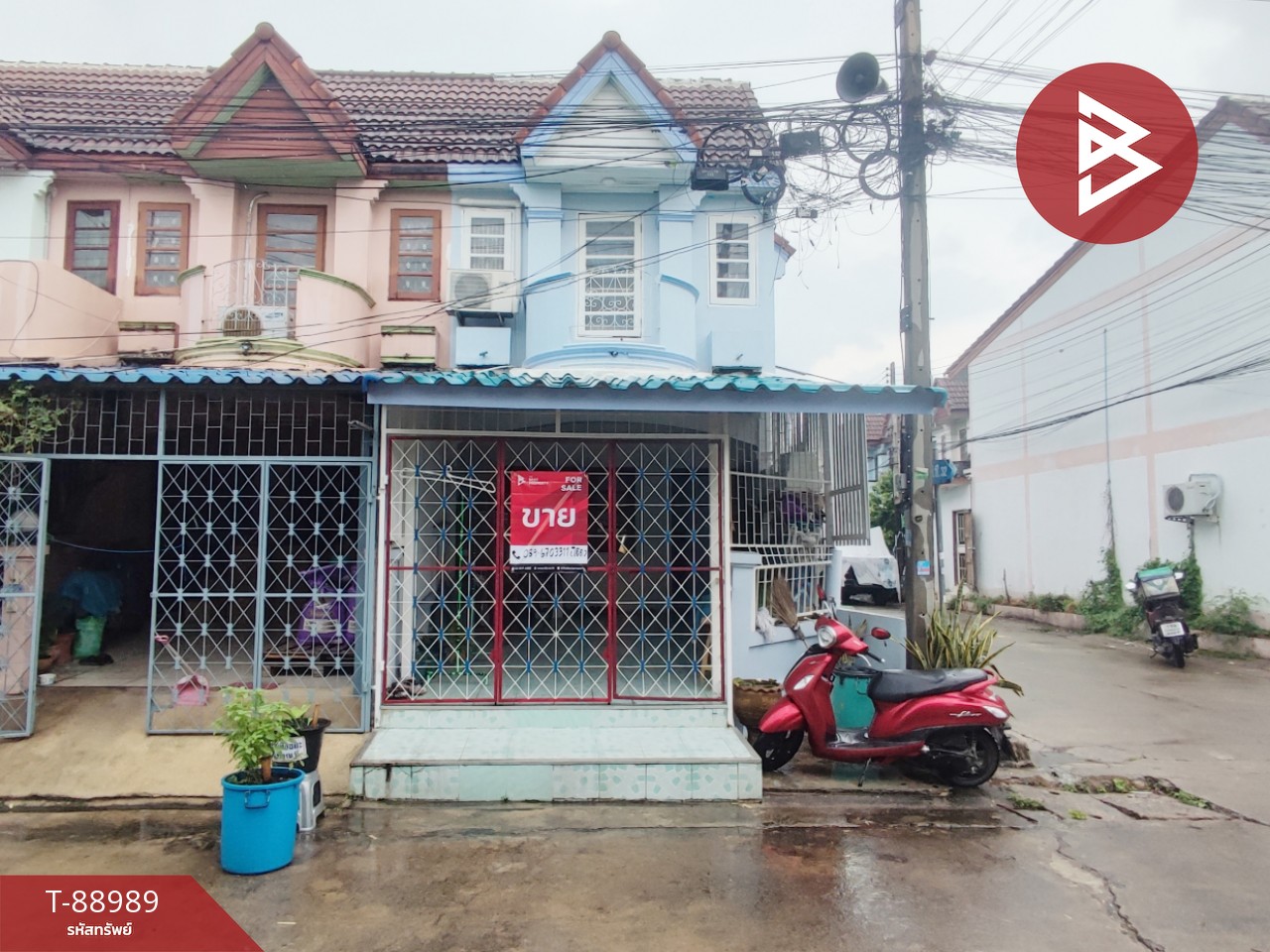 Townhouse for sale, Pongsirichai Village 4, Petchkasem 81, Nong Khaem, Bangkok