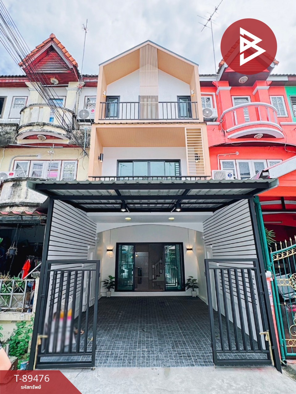 Townhouse for sale, Pongsirichai Village 4, Petchkasem 81, Nong Khaem, Bangkok