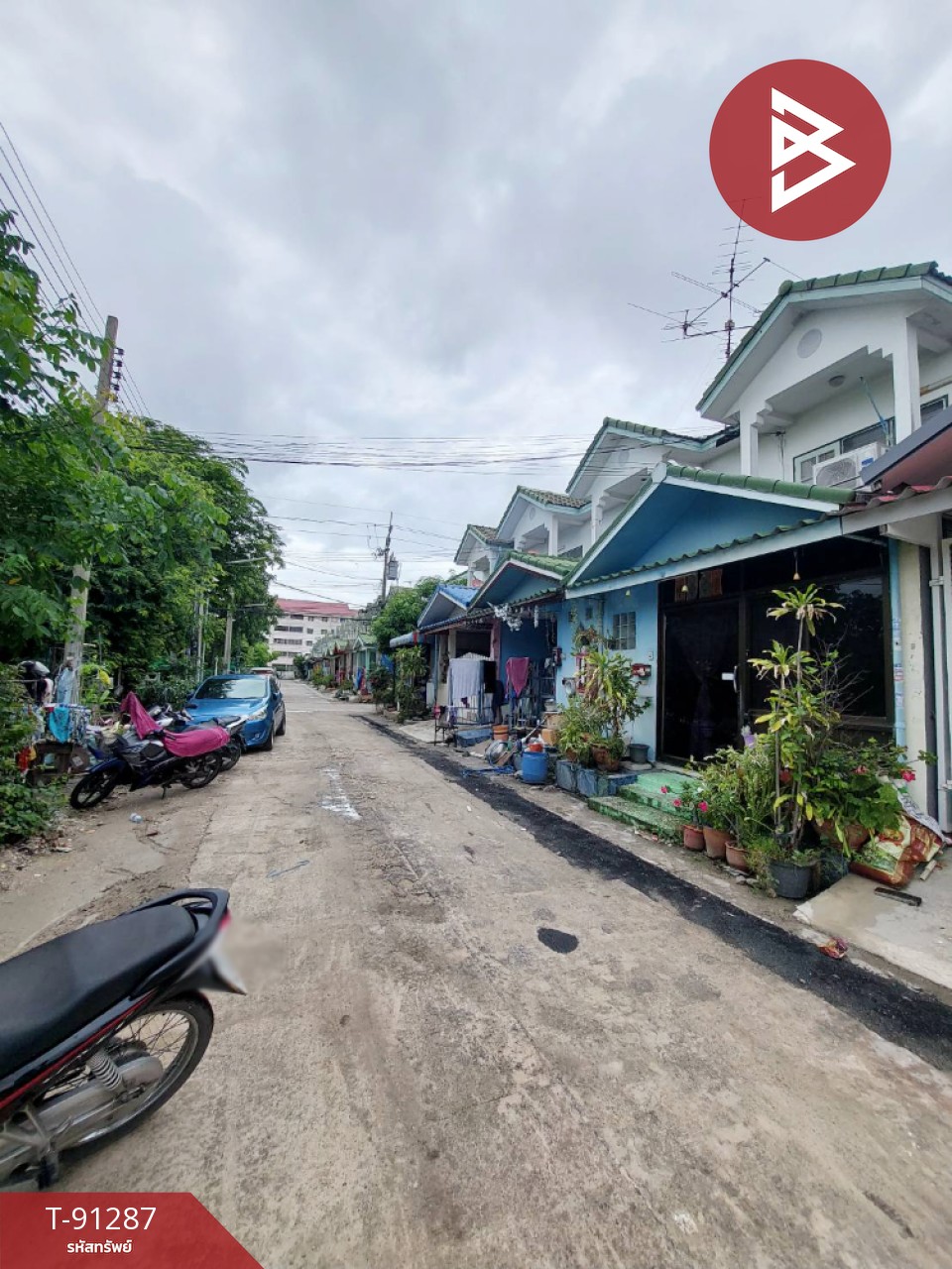 Townhouse for sale, Ubon Sri Village, Phraeksa, Samut Prakan