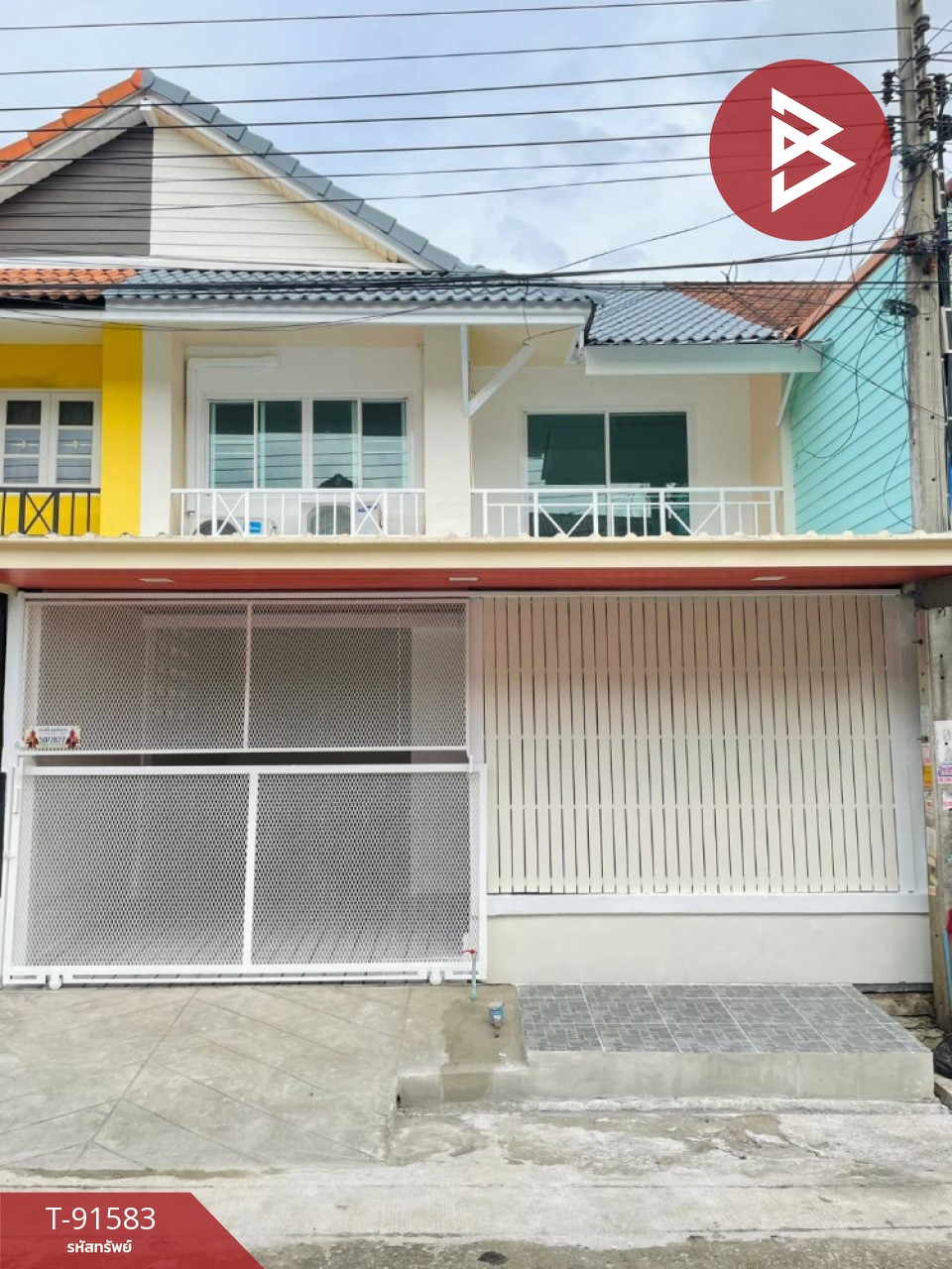 Townhouse for sale, Pruksa Village 3, Bang Bua Thong, Nonthaburi, ready to move in