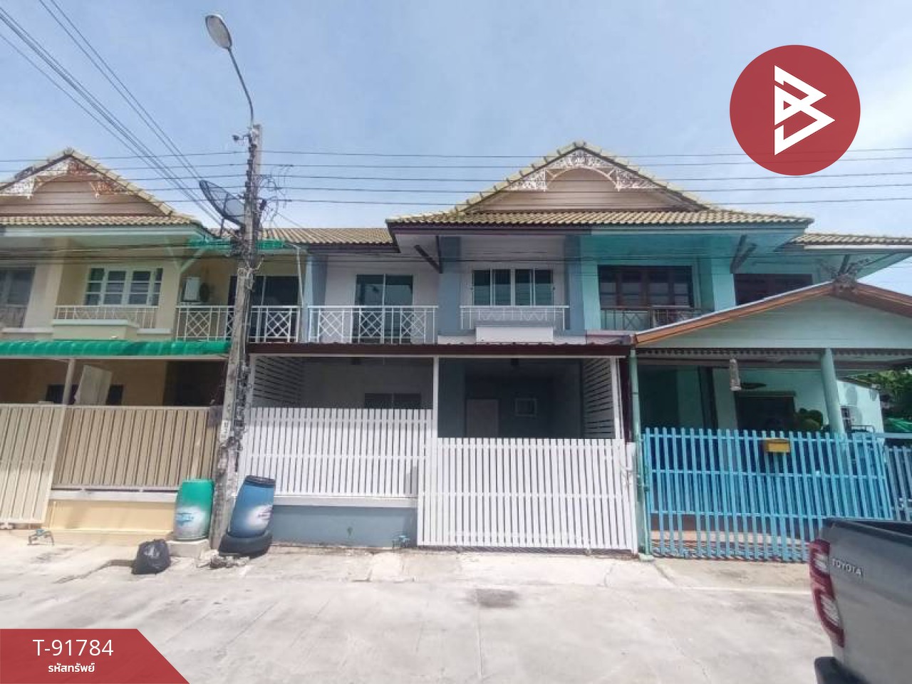 Townhouse for sale, Pruksa Village 15, Bang Phli-Tamru, Samut Prakan, ready to move in