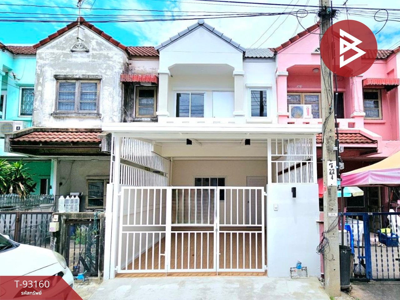 Townhouse for sale, Pisan Village, Tha Kham 28, Bang Khun Thian, Bangkok