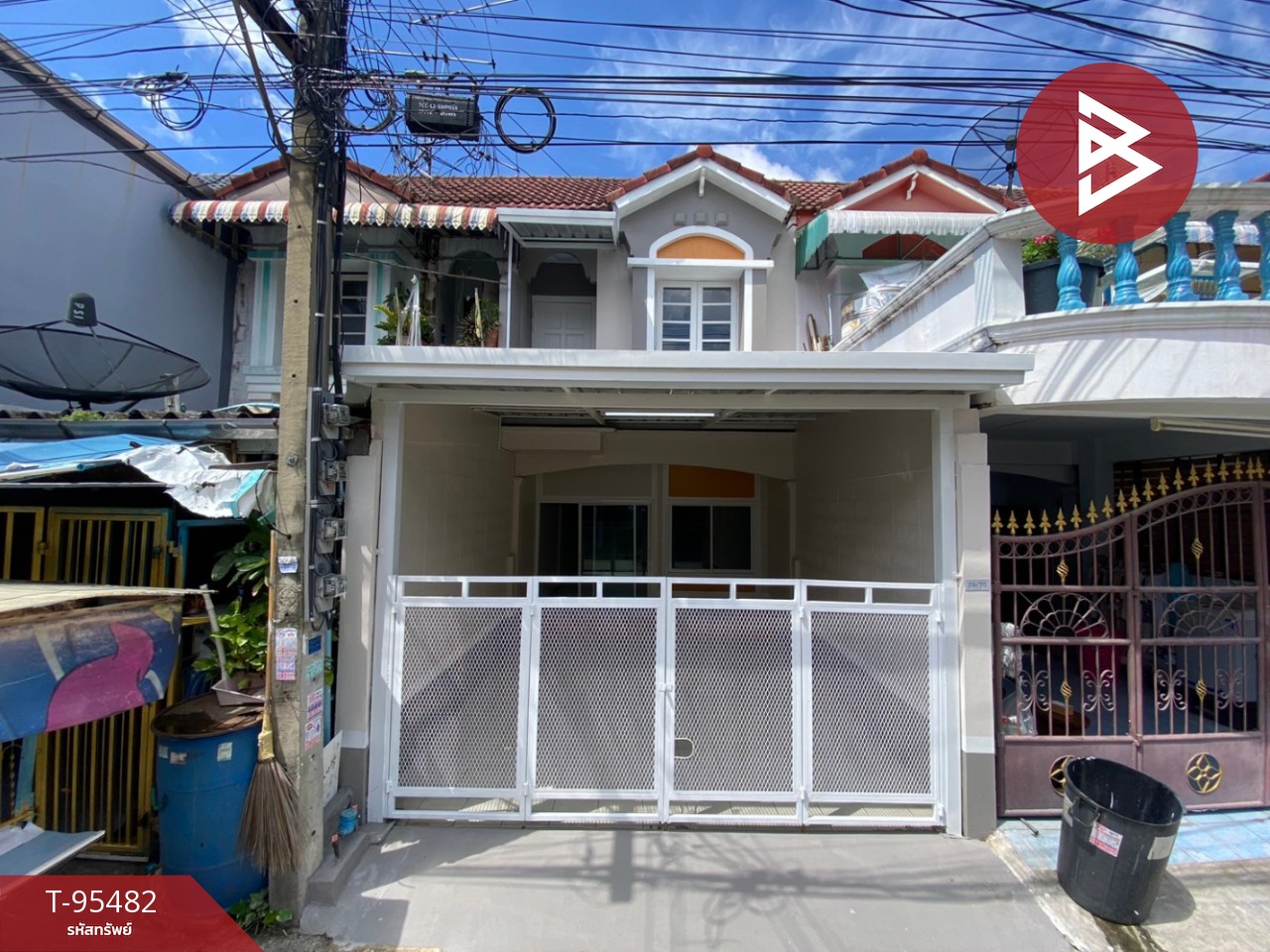 Townhouse for sale, Tawit Thong Village 1, Theparak-Bang Muang, Samut Prakan, ready to move in