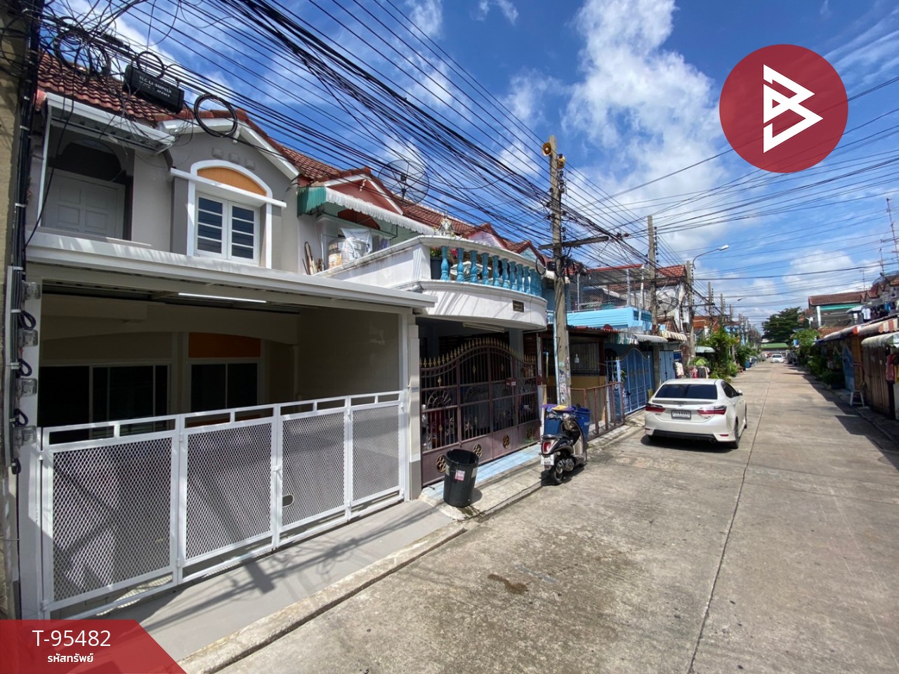 Townhouse for sale, Tawit Thong Village 1, Theparak-Bang Muang, Samut Prakan, ready to move in