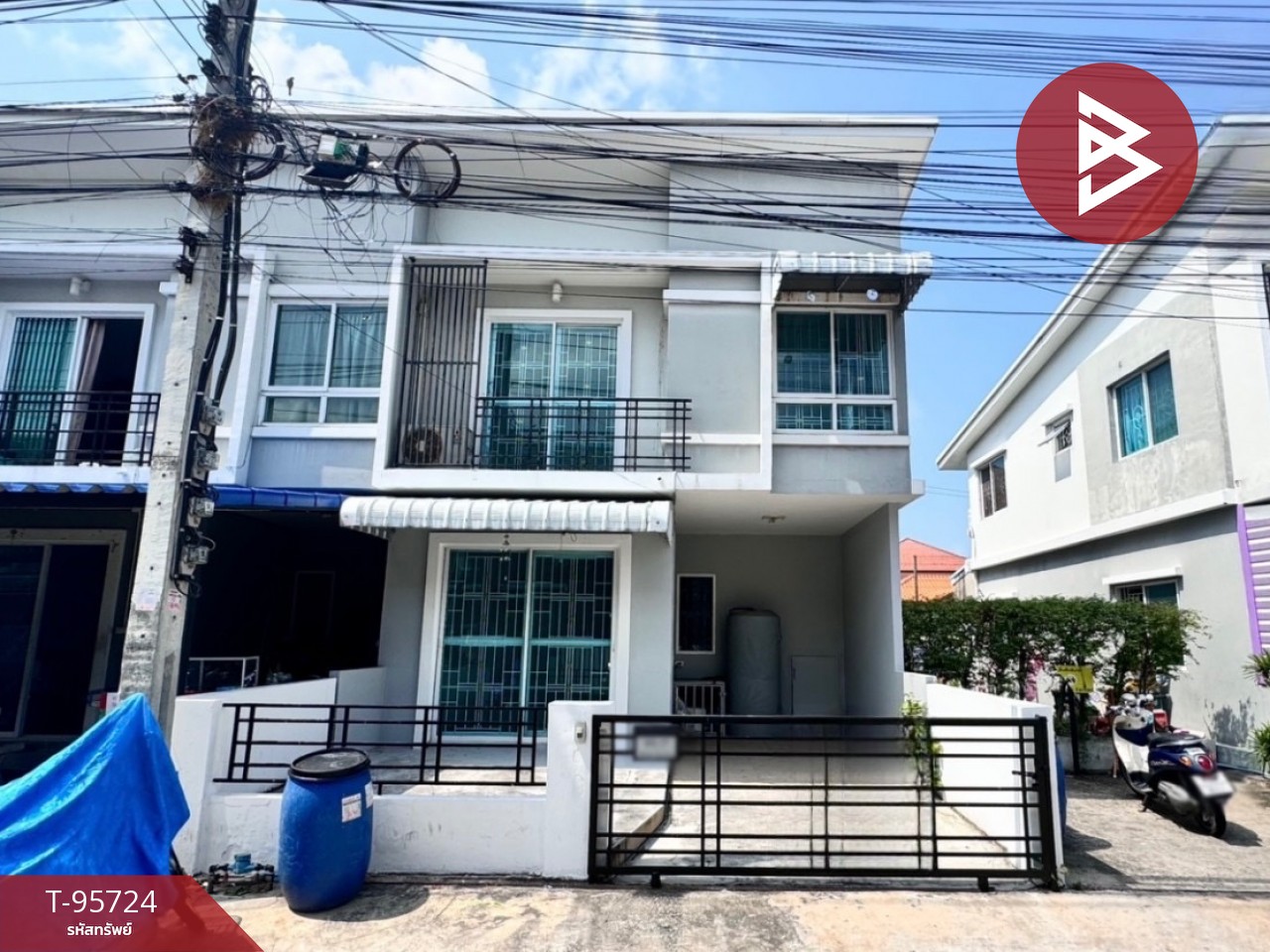 Townhouse for sale, Niran Ville Village 55, Srinakarin, Bang Muang, Samut Prakan