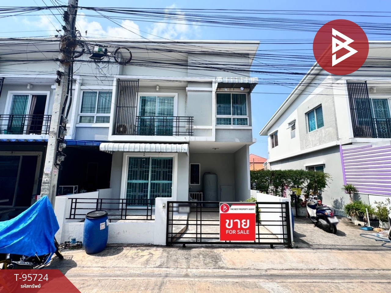 Townhouse for sale, Niran Ville Village 55, Srinakarin, Bang Muang, Samut Prakan