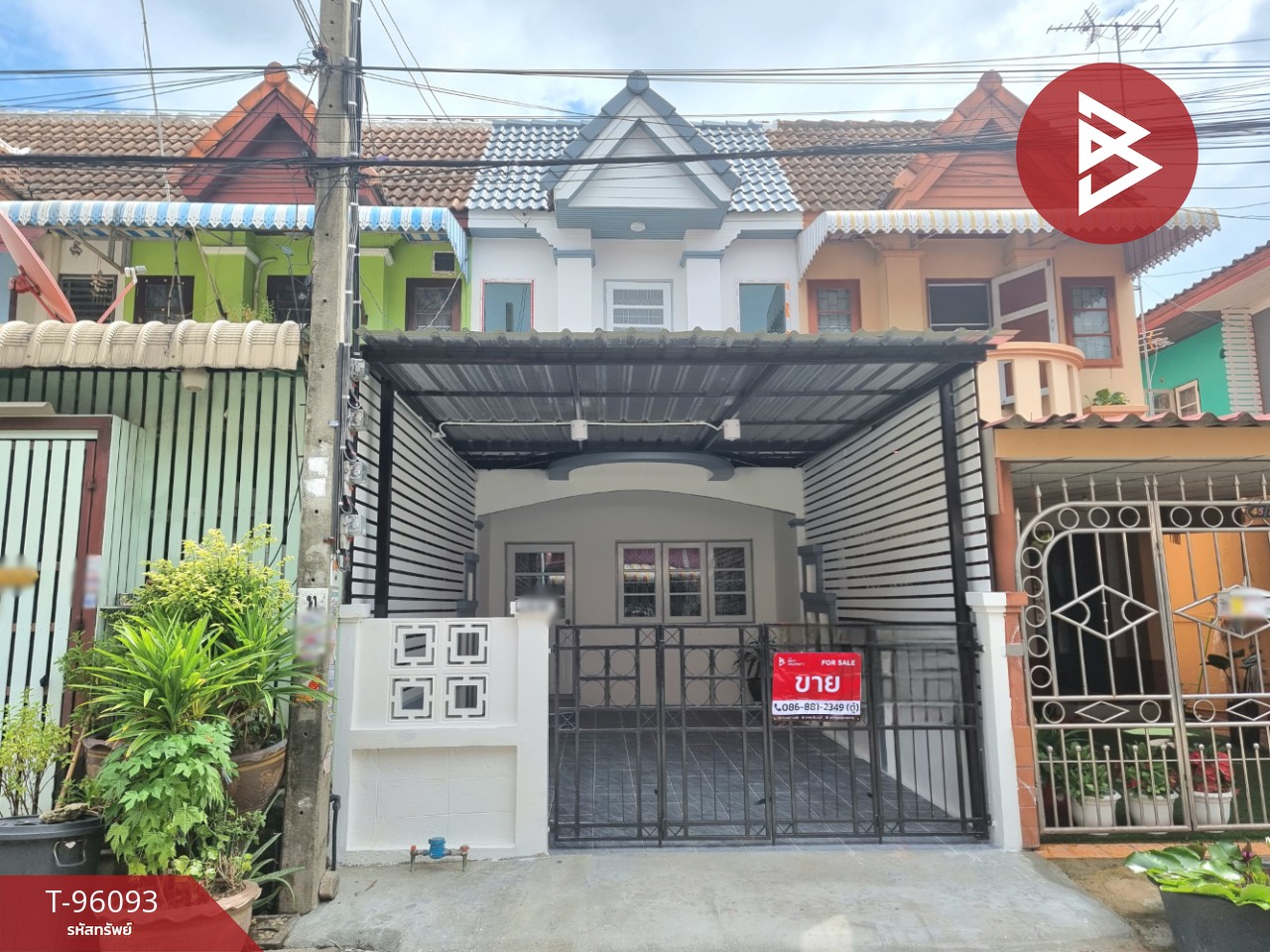 Townhouse for sale, Pongsirichai Village 4, Petchkasem 81, Nong Khaem, Bangkok