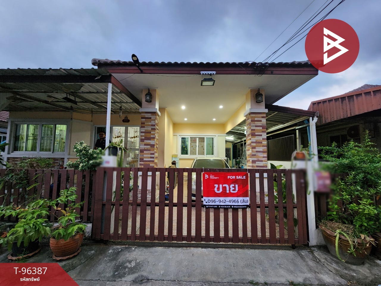 Single house for sale, Bueng Thong Thani Village, Chonburi, ready to move in