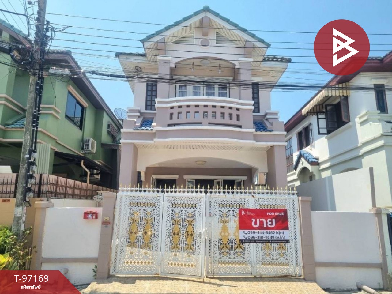 Townhouse for sale, Nanthana Garden Village, Bang Pla, Samut Prakan