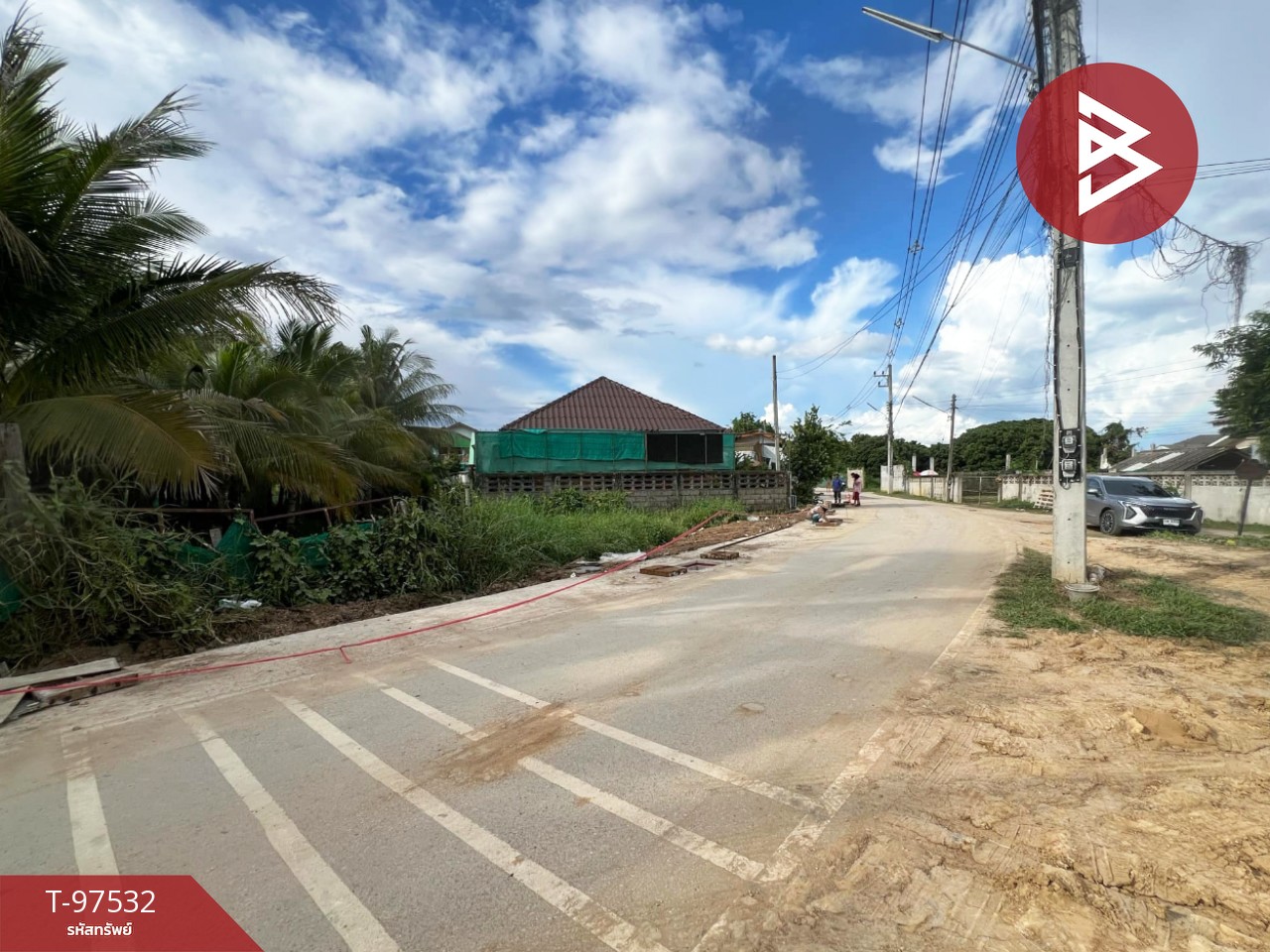 Land for sale, area 13 rai 3 ngan 12.1 sq.wa, Bo Haew, Lampang