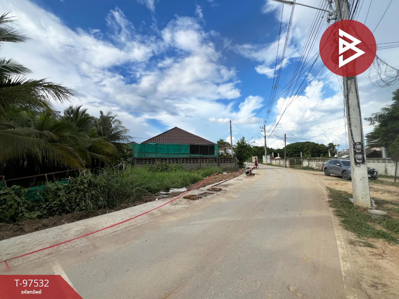 Land for sale, area 13 rai 3 ngan 12.1 sq.wa, Bo Haew, Lampang