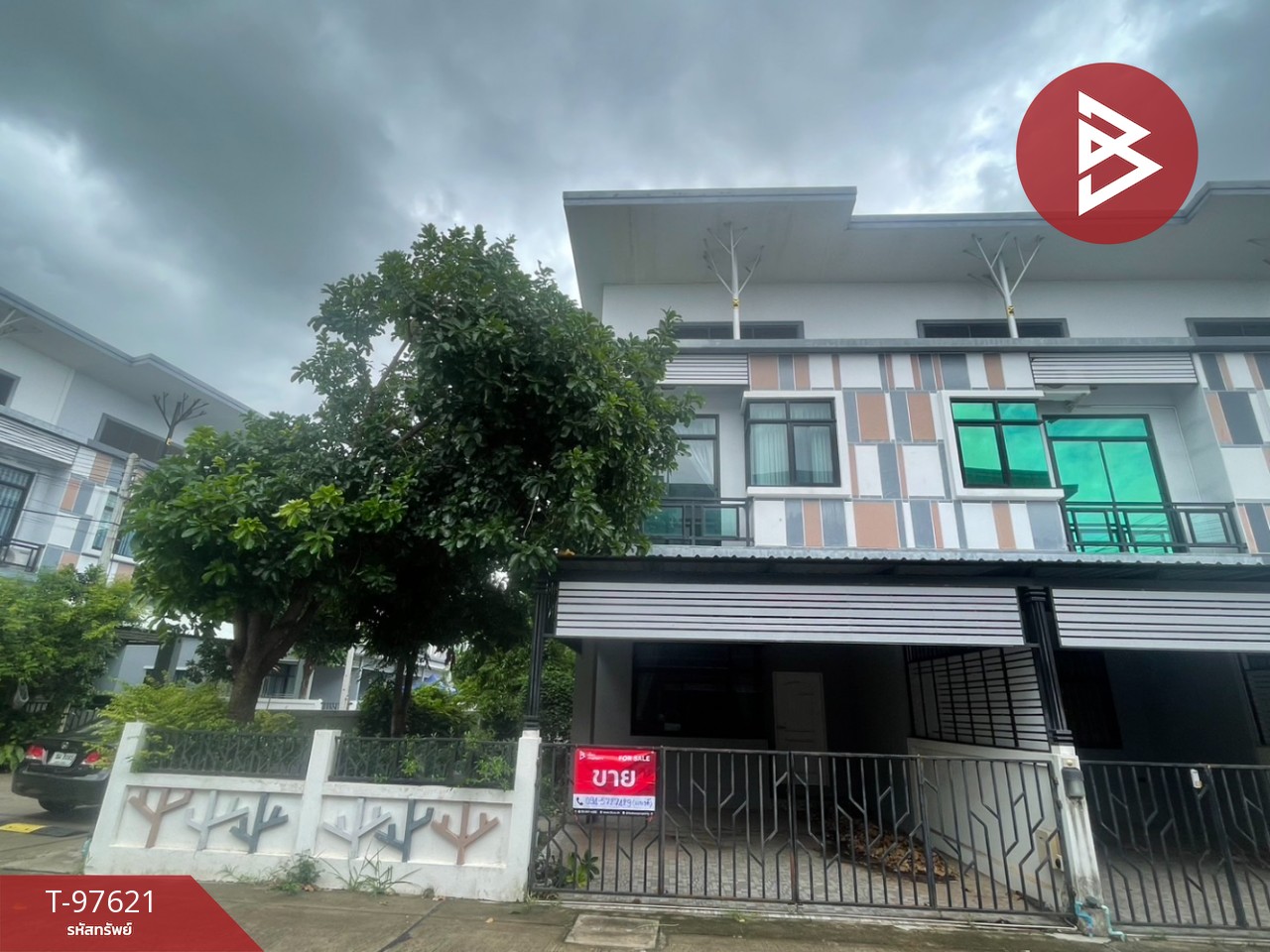 Townhouse for sale, corner unit, Burisima Village, Nakhon Ratchasima (Baan Burisima), good location