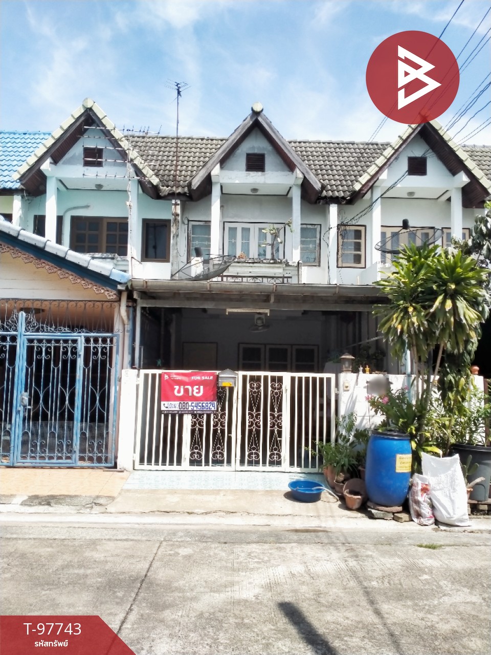 Townhouse for sale, Wanarom Village, Chalongkrung 24, Lat Krabang, Bangkok