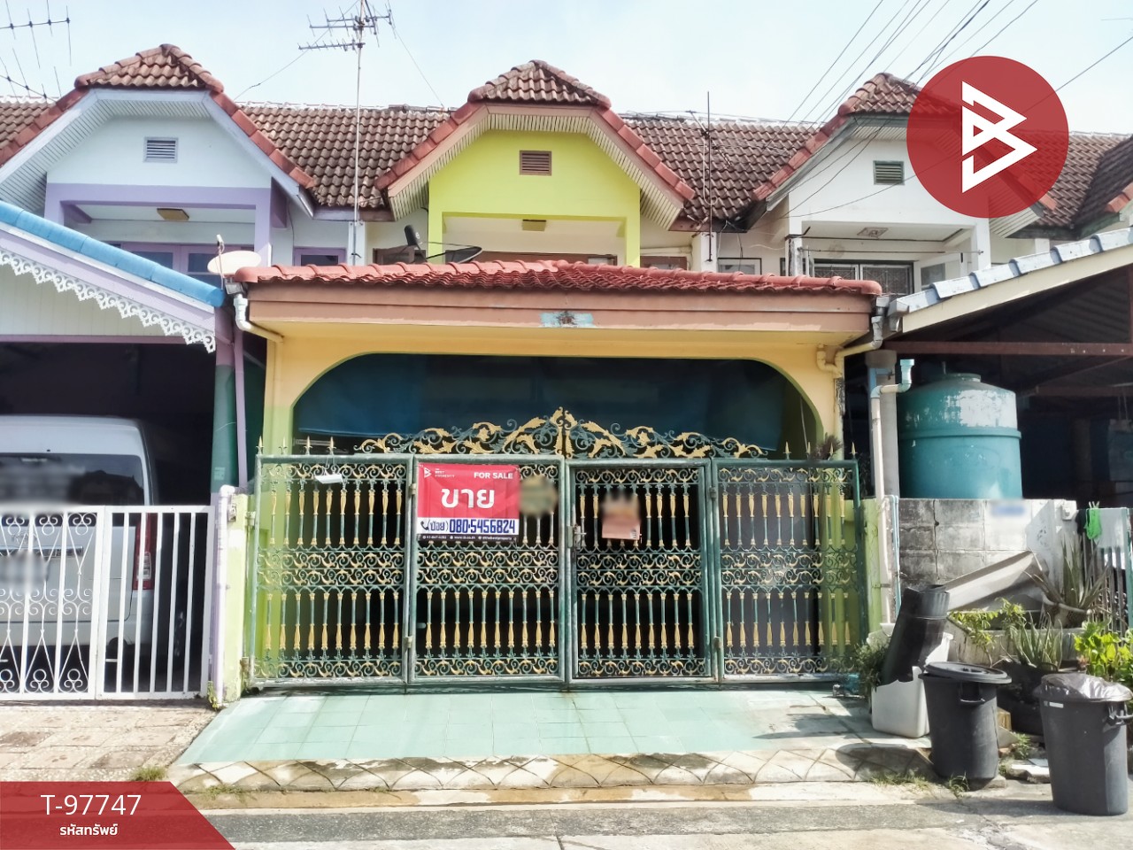 Townhouse for sale, Wanarom Village, Chalongkrung 24, Lat Krabang, Bangkok