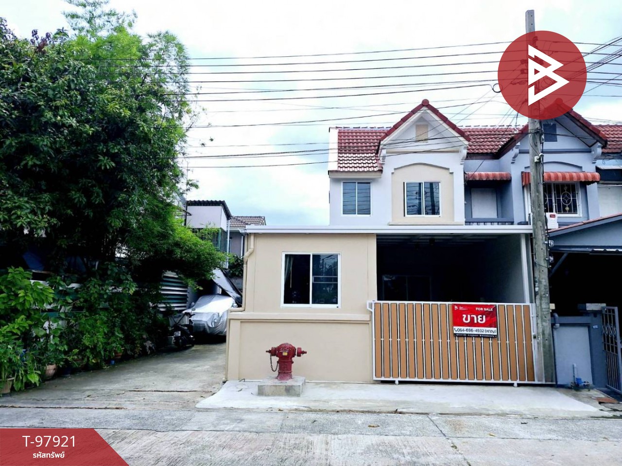 Townhouse for sale, Krungthong Village, Sai Mai 33, Bangkok, ready to move in