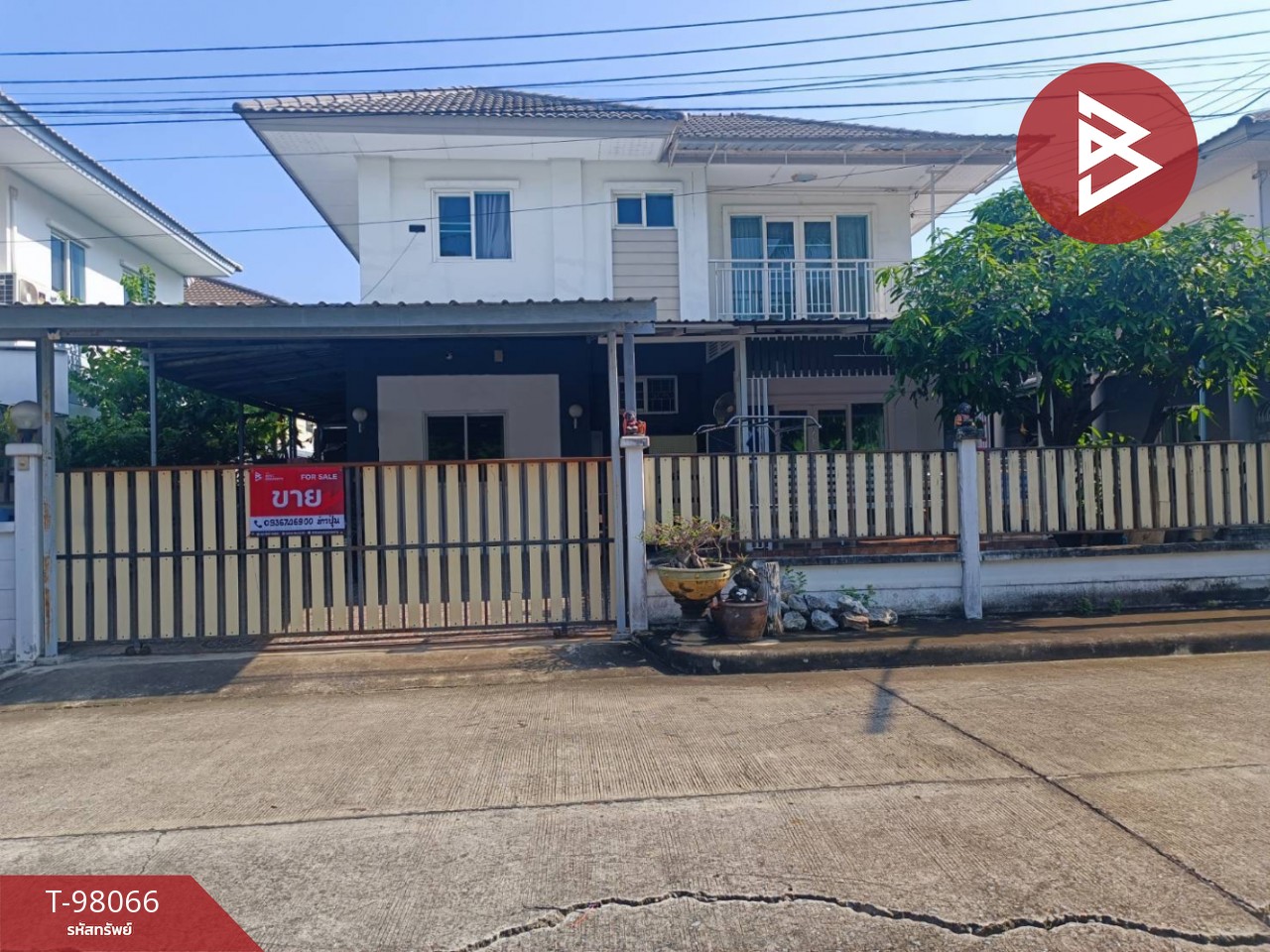 Single house for sale, Kunaphat Village 5, Ban Kluai-Sai Noi, Bang Bua Thong, Nonthaburi, ready to move in