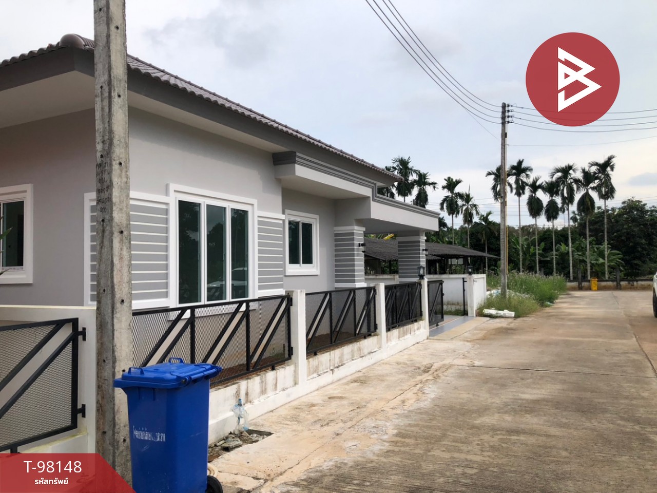 Single-storey detached house for sale, Chitsupha Village, Nong Samet, Trat