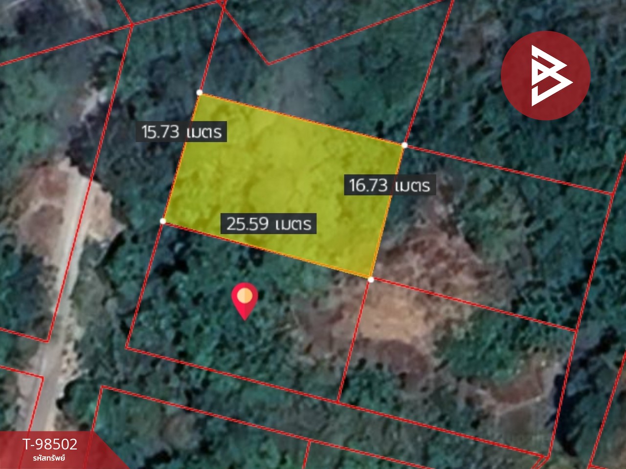 Urgent sale of vacant land, area 1 ngan, Tha Chang, Chanthaburi