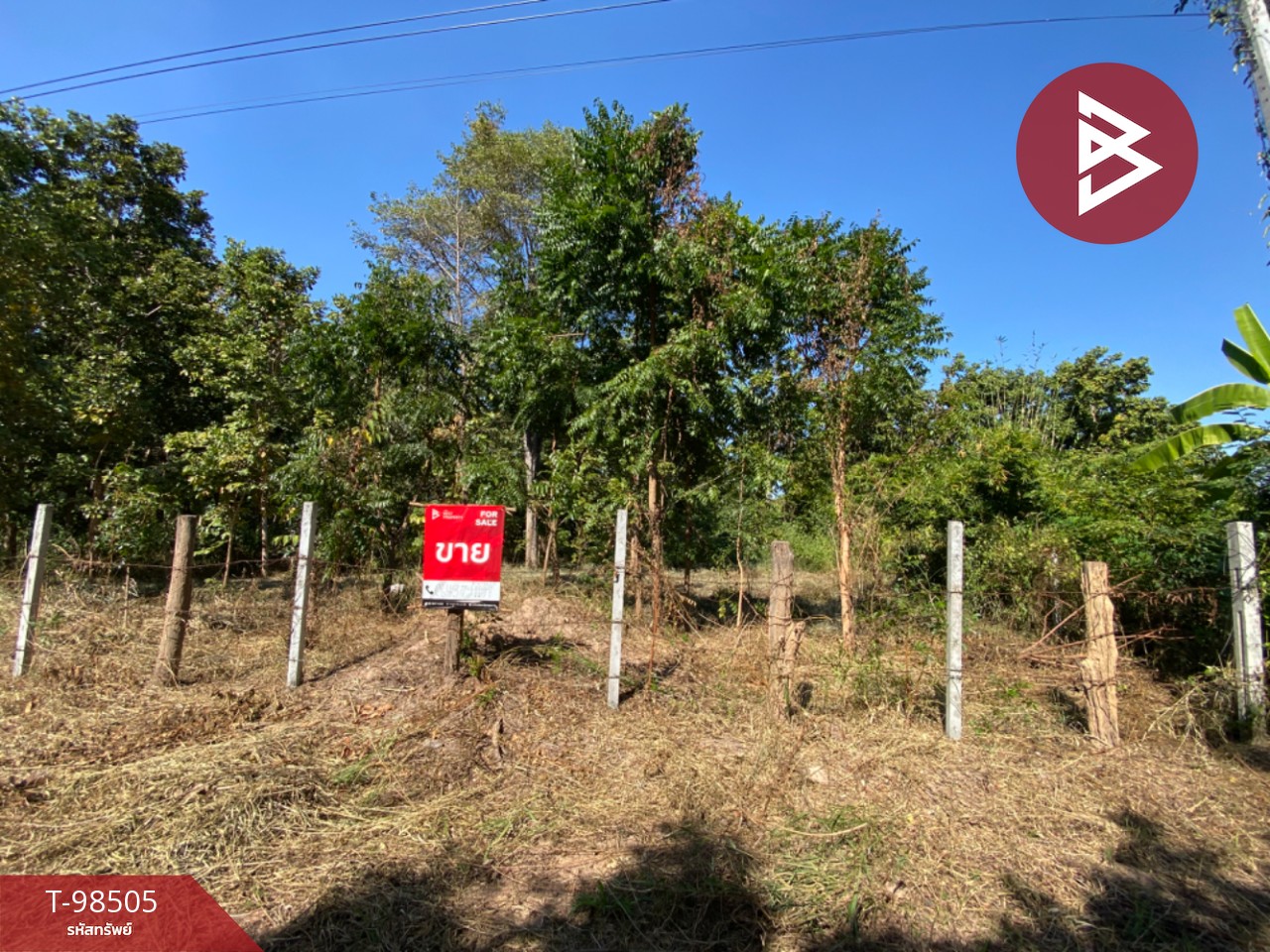 Urgent sale, vacant land, area 3 rai 2 ngan 82.3 sq.wa, Samran, Khon Kaen