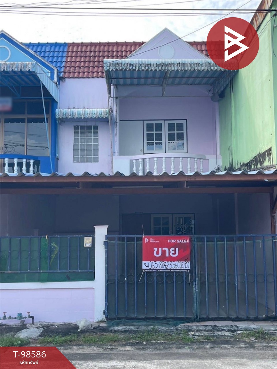 Townhouse for sale, Burapasuk Village, Noen Ta Maew, Trat