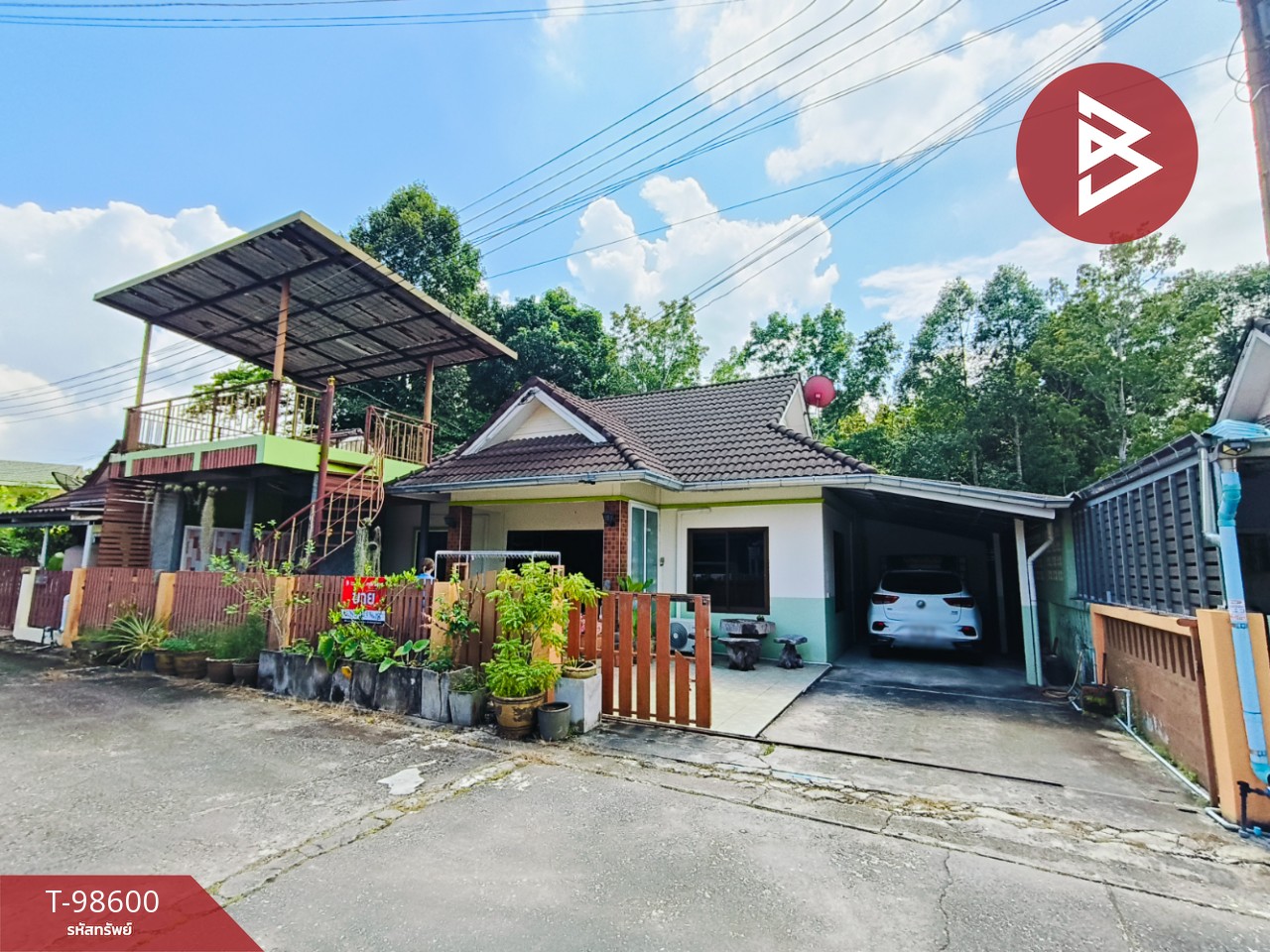 Single-storey detached house for sale, Soi Taksin 5, area 59 sq m, Tha Chang, Chanthaburi