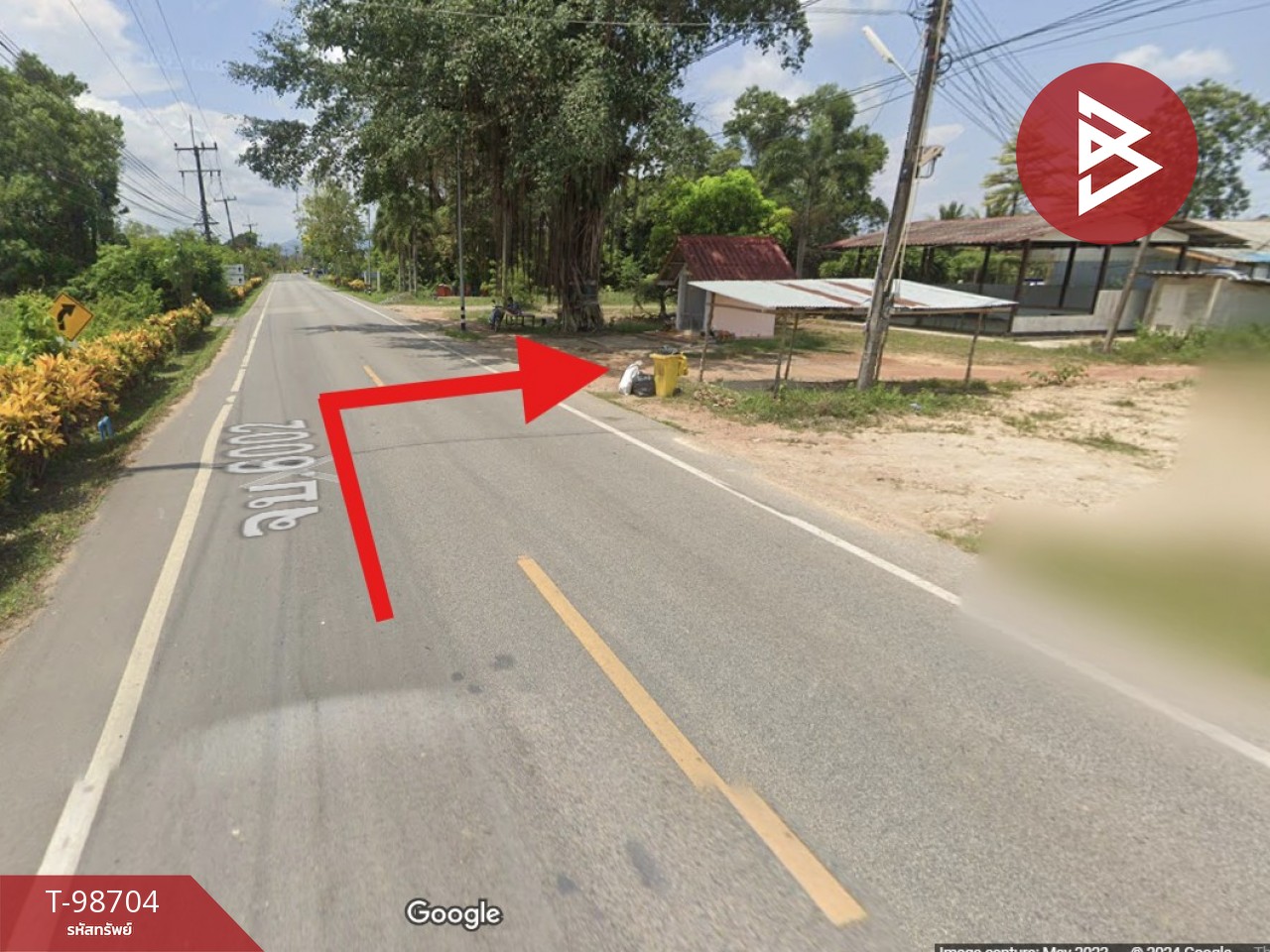 Land for sale, area 23 rai 95 sq m, Tha Mai, Chanthaburi