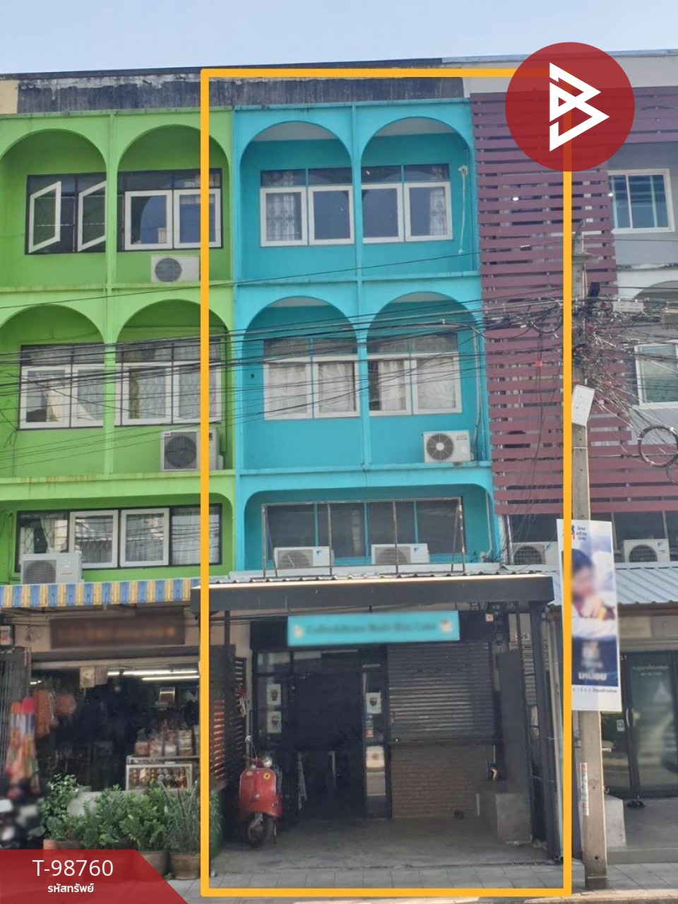 3 and a half storey commercial building, Senanikhom 1