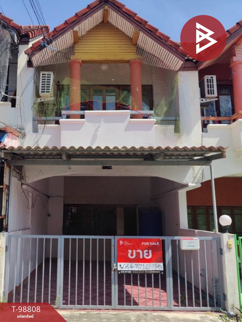 Townhouse for sale, Sriracha Park Village, Kao Kilo, Chonburi