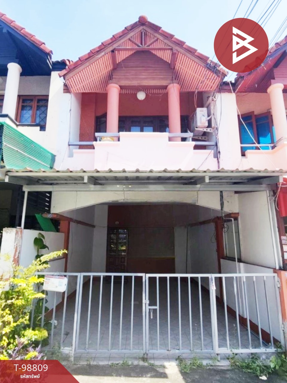 Townhouse for sale, Sriracha Park Village, Kao Kilo, Chonburi, ready to move in