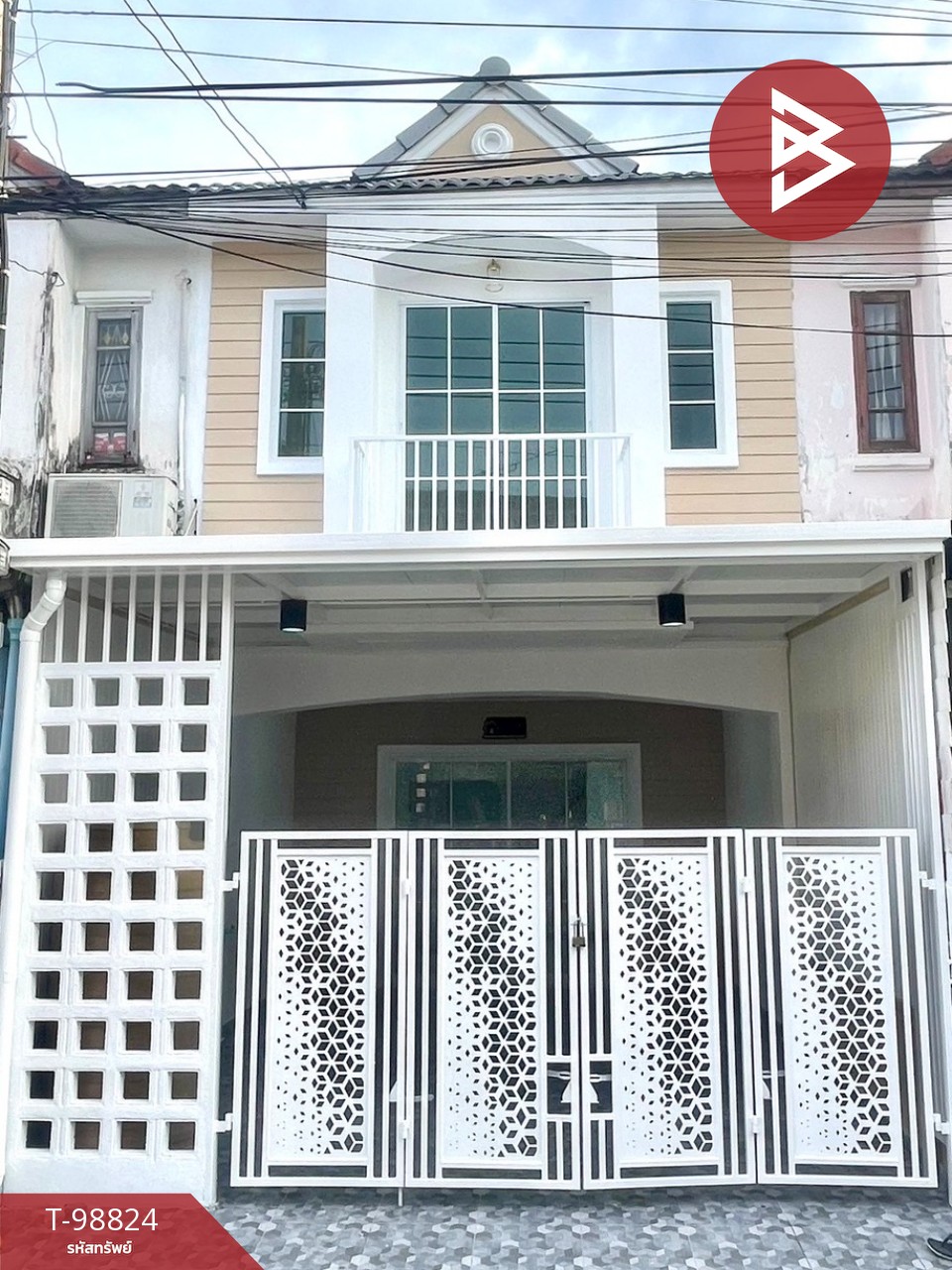 Townhouse for sale, KC Village Ram Intra 1, Hathai Rat 39, Bangkok