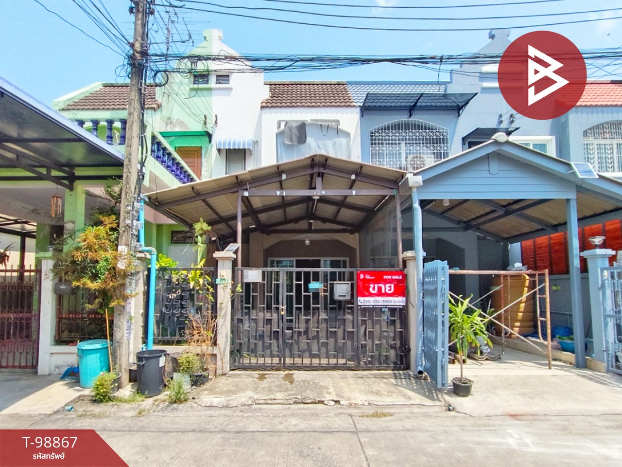 For sale/rent: Townhouse, Sunisa Village, Ram Intra, Km.8, Bang Kapi, Bangkok