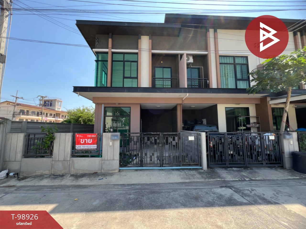 Townhouse for sale, Sanmani Village, Sukprayoon, Na Pa, Chonburi