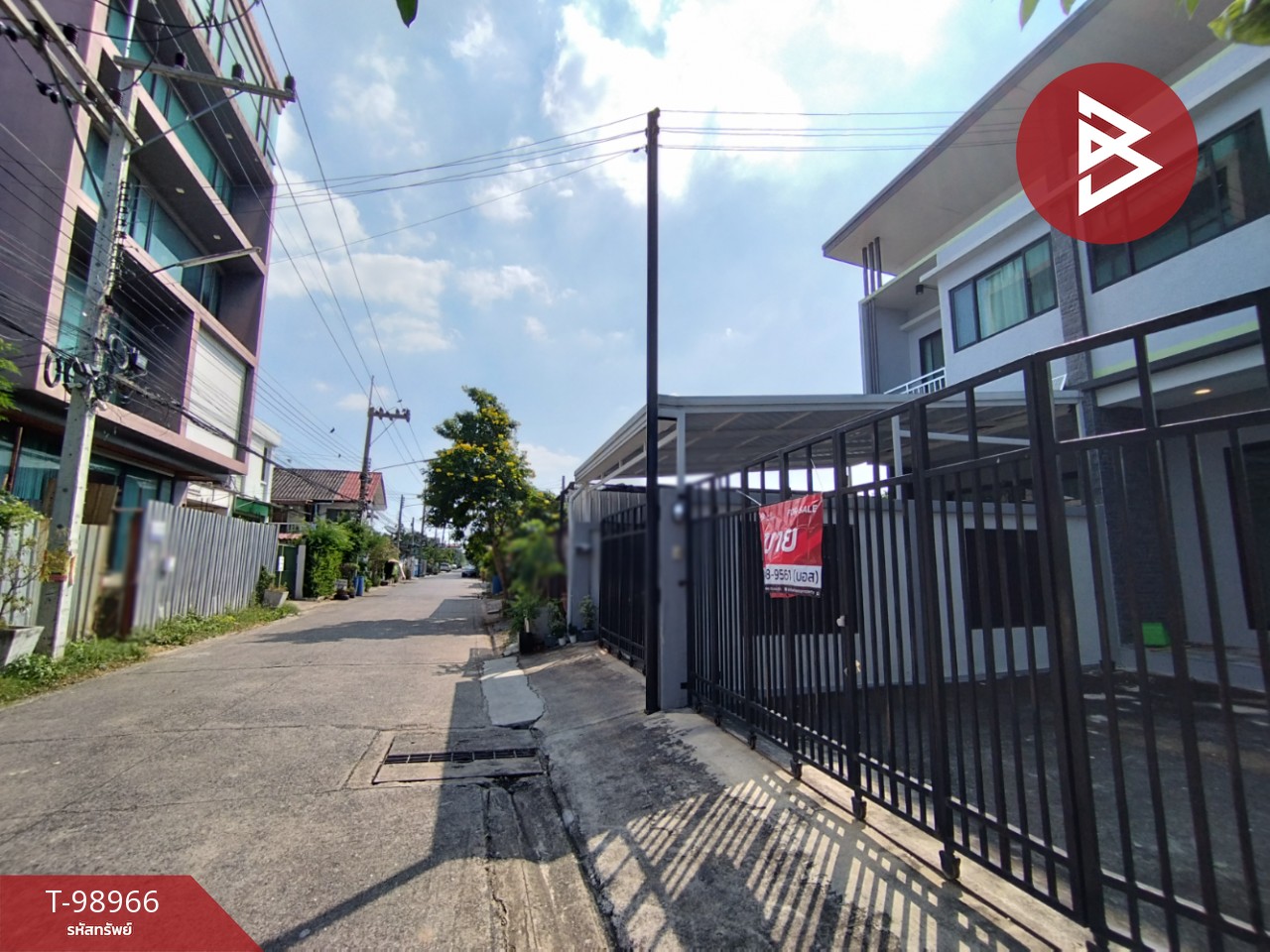 For sale: 2-storey twin house, area 26.5 sq m, Thanyaburi, Pathum Thani