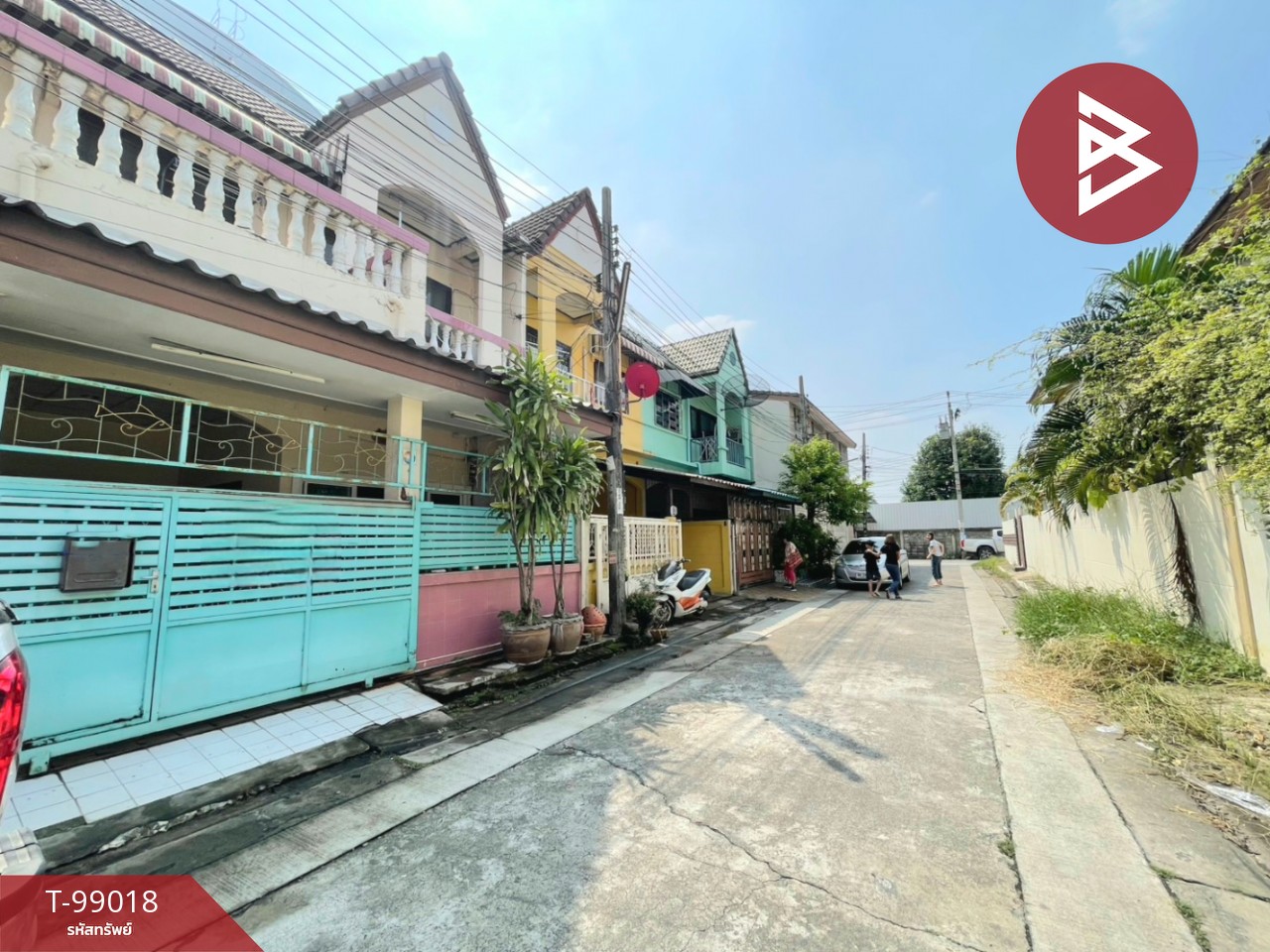 Townhouse for sale, 2 floors, Soi Charansanitwong 35, Intersection 23, area 20.3 sq m, Bangkok