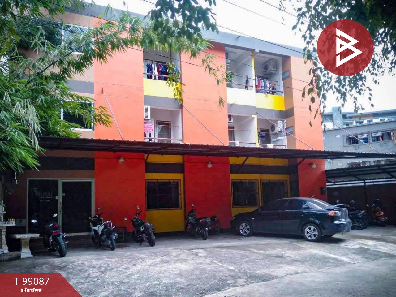 For sale: 2-storey apartment, area 81 sq m, Nong Mai Daeng, Chonburi