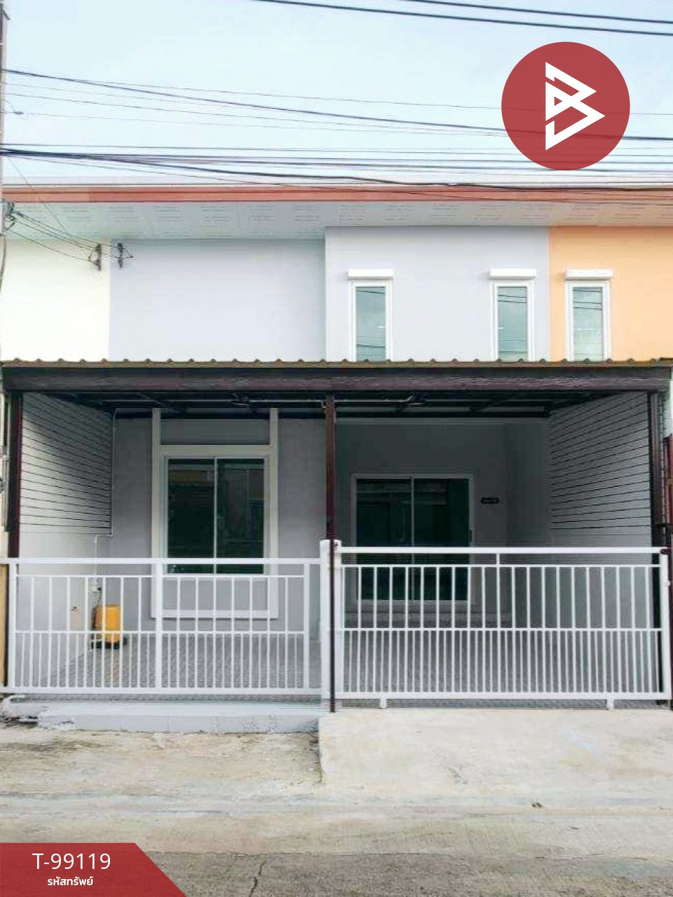 Townhouse for sale, Latda Village 2, Pracha Uthit, Phra Samut Chedi, Samut Prakan, ready to move in